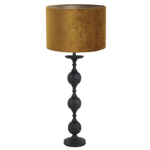 klassieke hoge tafellamp met groene kap Light & Living Lesane