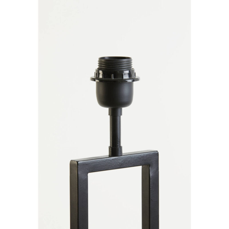 Trendy vloerlamp met zwarte kap Light & Living Shiva - Afbeelding 3