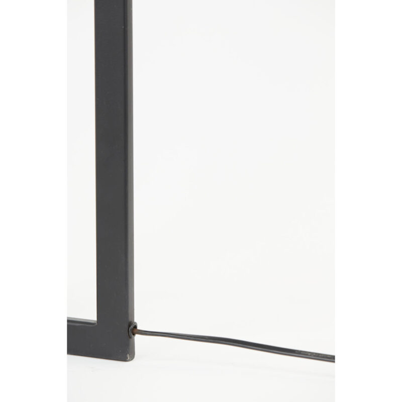 Industriele vloerlamp met witte kap Light & Living Mace - Afbeelding 4