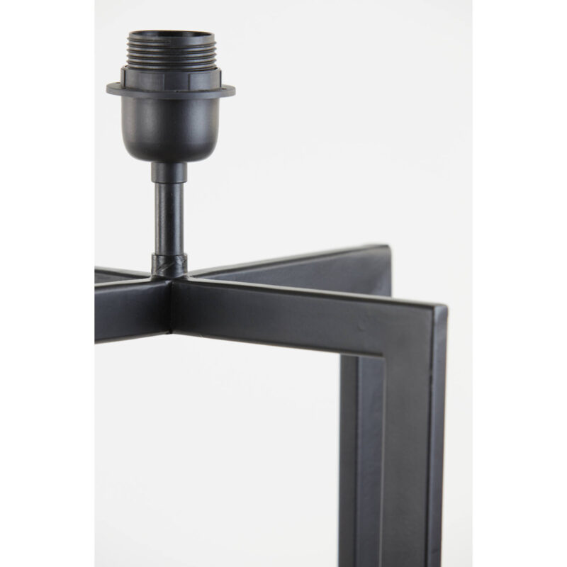 Industriele vloerlamp met witte kap Light & Living Mace - Afbeelding 5