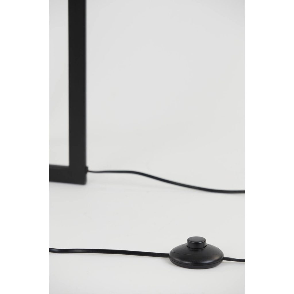 Industriele vloerlamp met witte kap Light & Living Mace - Afbeelding 6