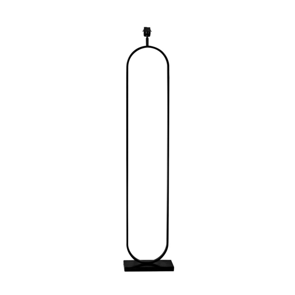 Moderne zwarte vloerlamp met gouden kap Light & Living Jamiri - Afbeelding 2