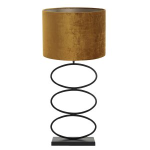 Moderne klassieke tafellamp met groene kap Light & Living Stelius