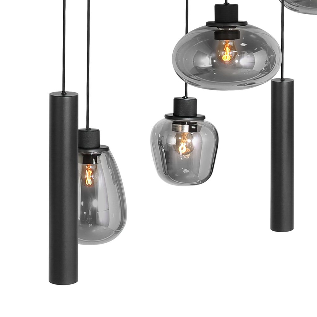 9-lichts-industriele-hanglamp-zwart-steinhauer-reflexion-3796zw-3
