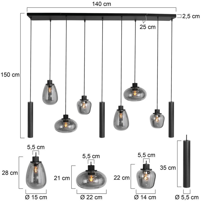 steinhauer-hanglamp-reflexion-zwart-glasmetaal-designlamp-e27_gu10-3796zw-1