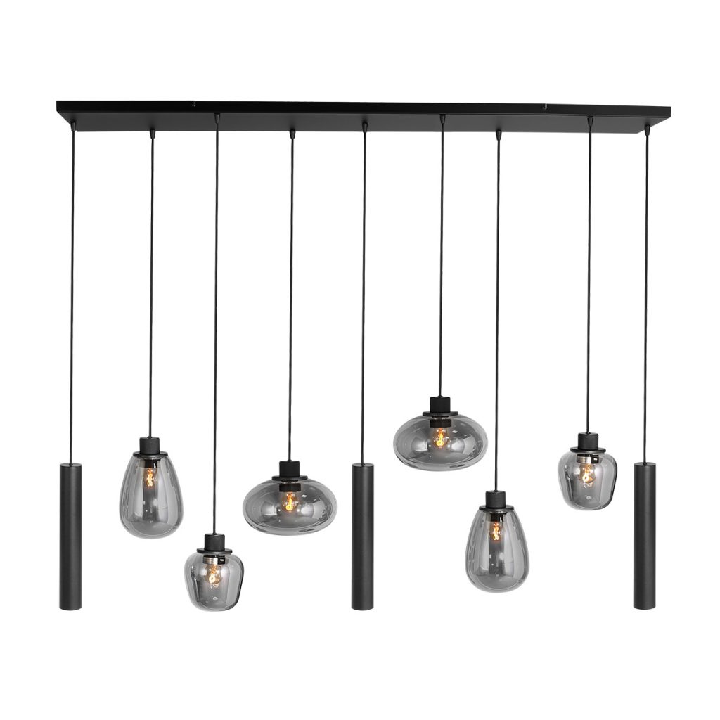9-lichts-industriele-hanglamp-zwart-steinhauer-reflexion-3796zw-7