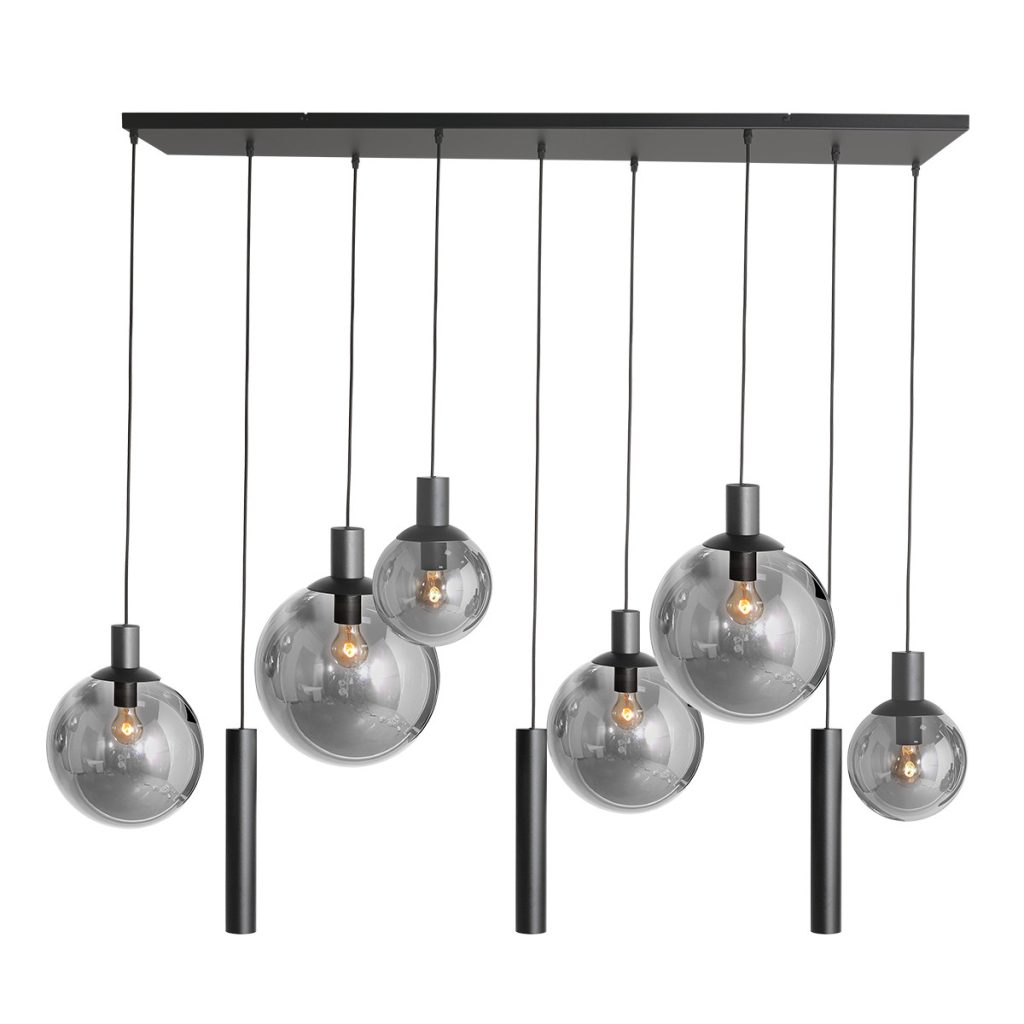 9-lichts-zwarte-hanglamp-steinhauer-bollique-3798zw-1