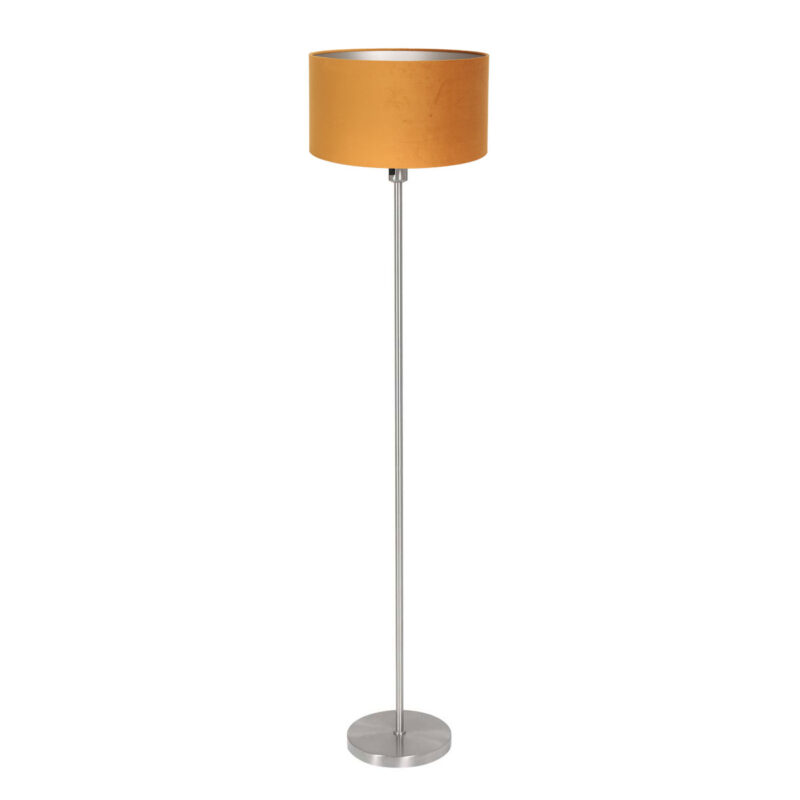 Mexlite Noor vloerlamp - Ø 40 cm - E27 fitting - Okergeel