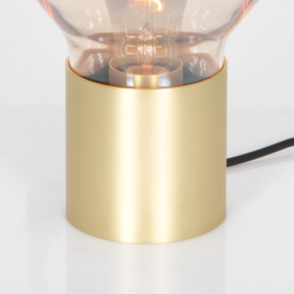 Amber glazen tafellamp Steinhauer Ambiance - Afbeelding 6