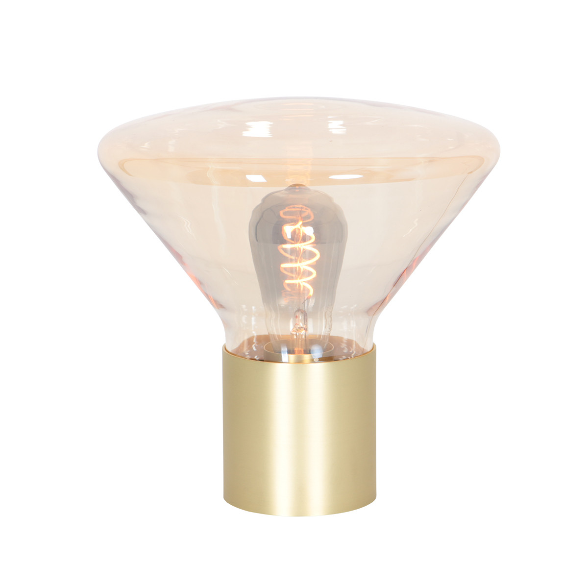 amber-glazen-tafellamp-steinhauer-ambiance-3401me
