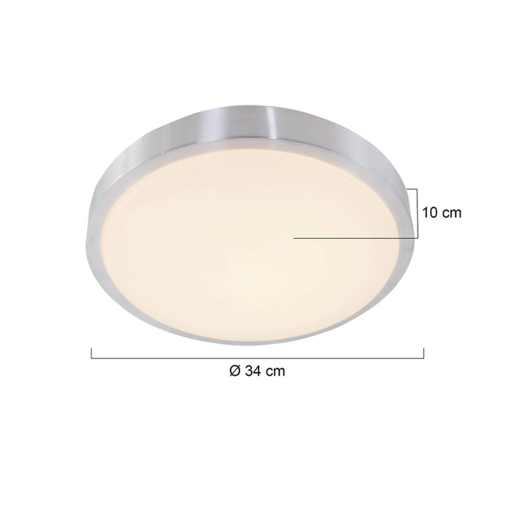 mexlite-plafonniere-galaxy-staal-kunststofmetaal-ø34cm-led-7831st-1