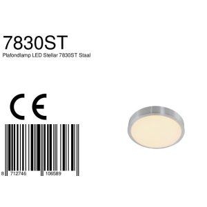 mexlite-plafonniere-galaxy-staal-kunststofmetaal-ø28cm-led-7830st-1