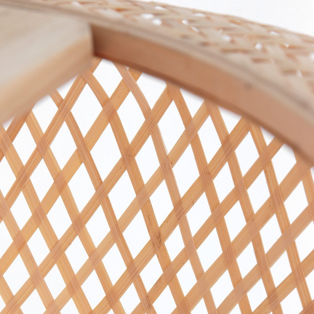 Bohemien naturel bamboe lampenkap Steinhauer  - Ø 60 cm - Afbeelding 4