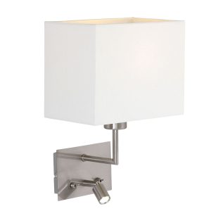 mexlite-wandlamp-nouveau-staal-metaalstof-bedlampje-led_e27-1472st-1