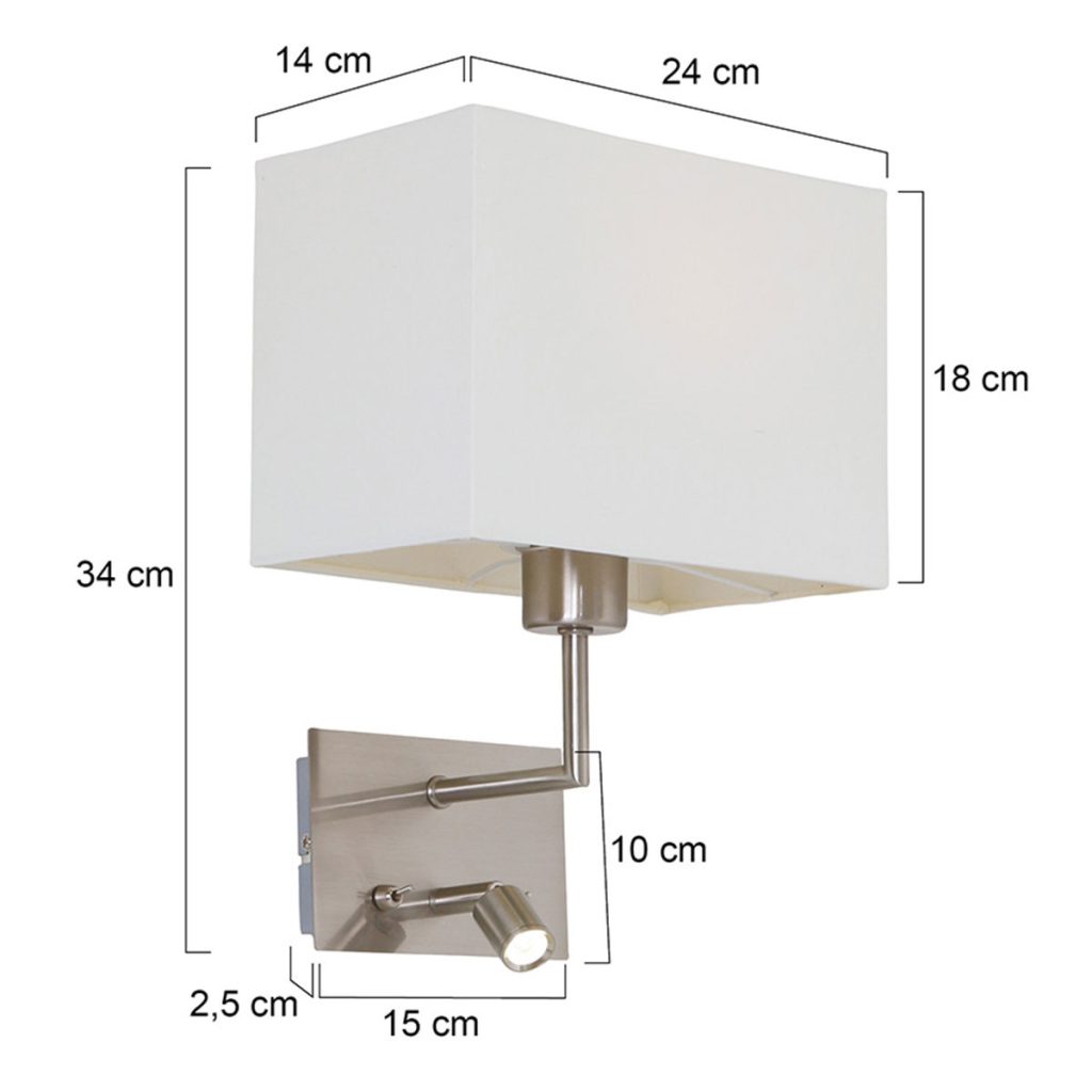 mexlite-wandlamp-nouveau-staal-metaalstof-bedlampje-led_e27-1472st-1