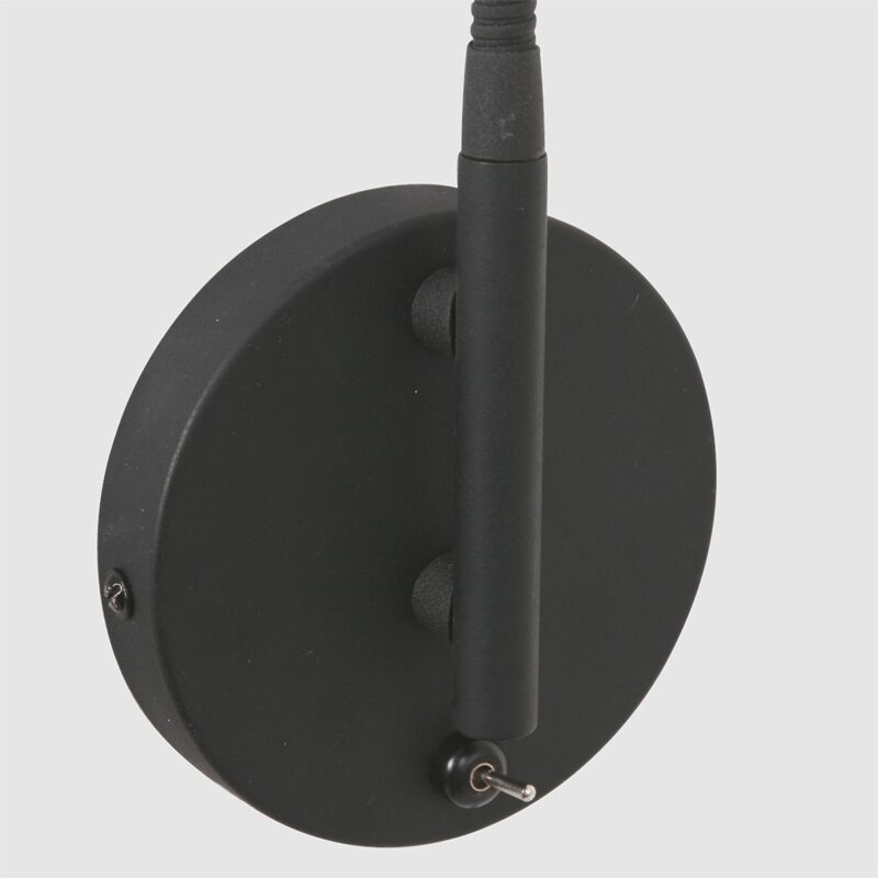steinhauer-wandlamp-natasjaled-zwart-metaal-bedlampje-gu10-3094zw-1