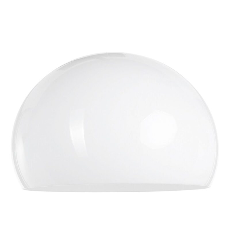 Moderne witte kunststof lampenkap Steinhauer  - Ø 38 cm - Afbeelding 2