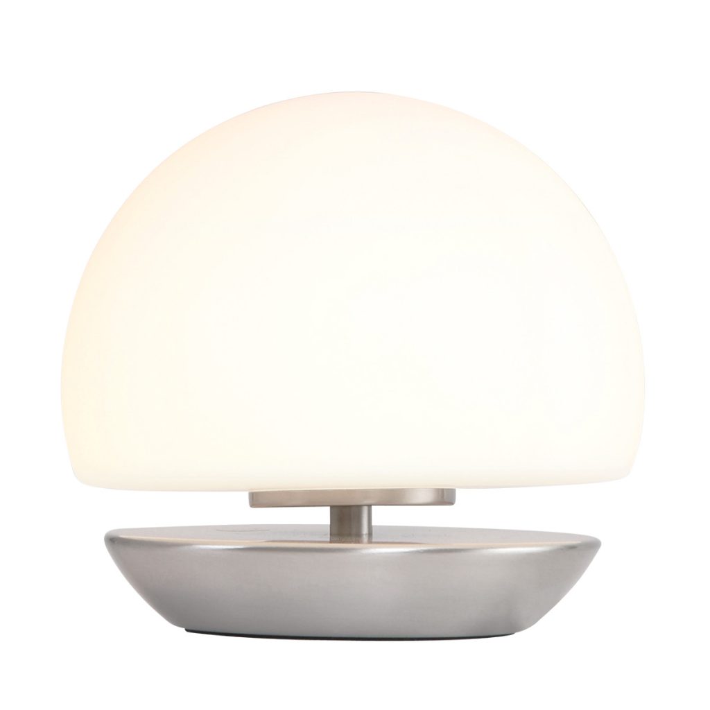 Moderne glazen metalen stalen tafellamp Steinhauer Ancilla - Afbeelding 2