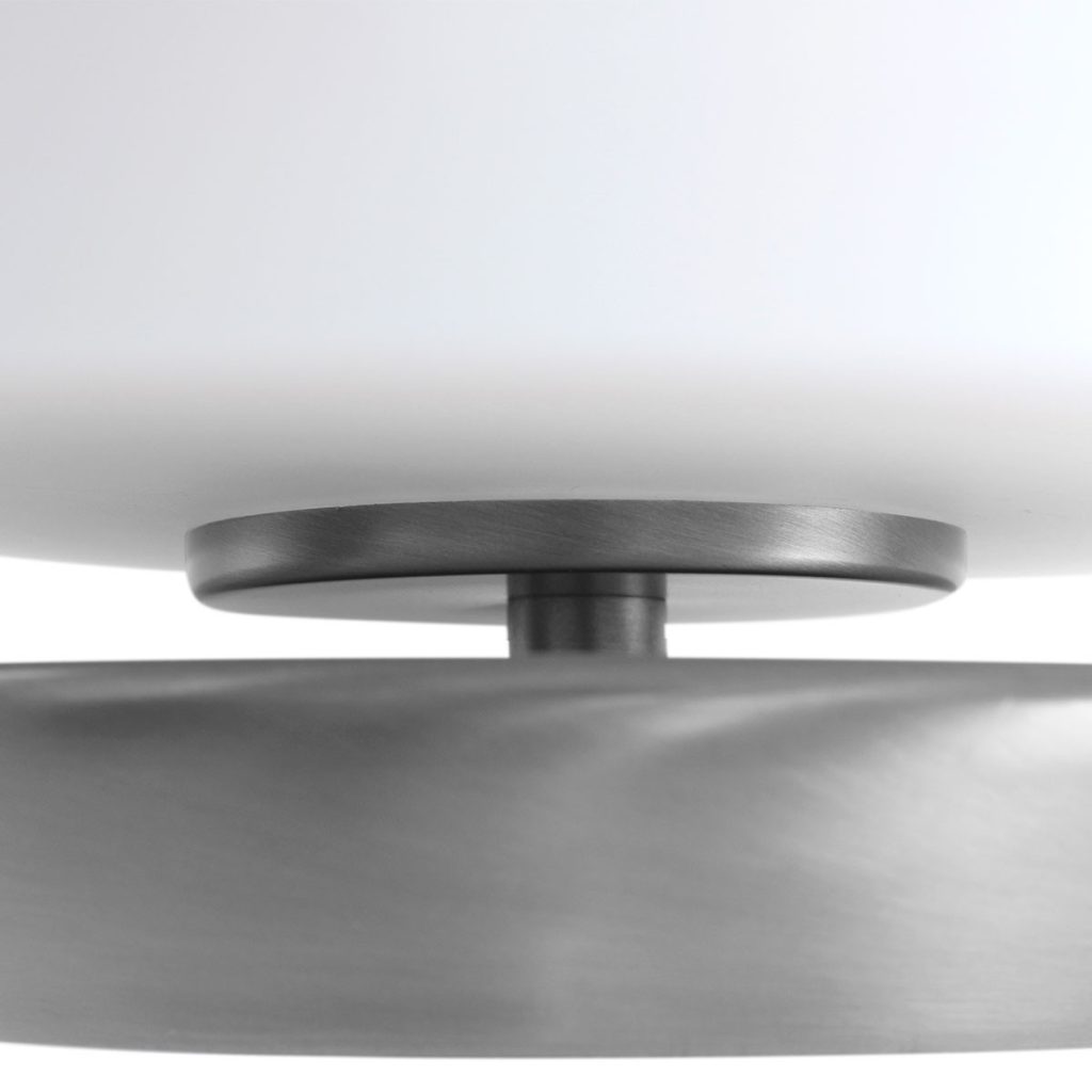 Moderne glazen metalen stalen tafellamp Steinhauer Ancilla - Afbeelding 5