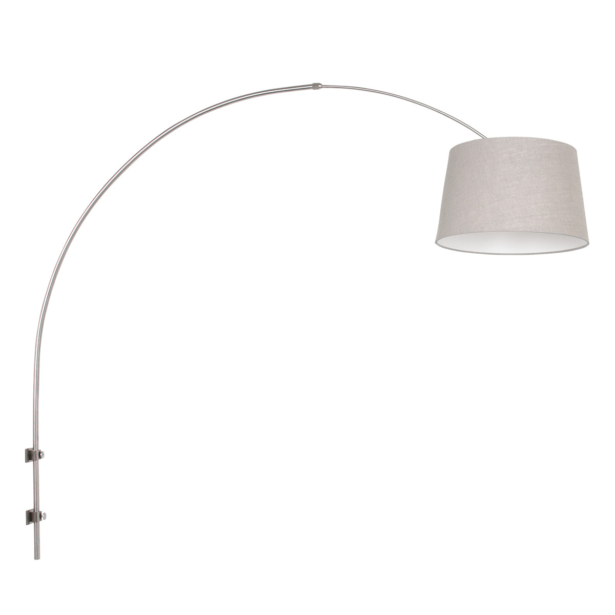 boog-wandlamp-met-lampenkap-steinhauer-sparkled-light-8199st