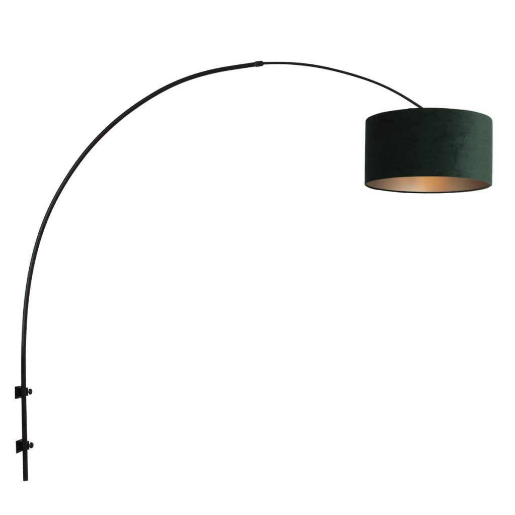 Boog wandlamp met velours Steinhauer Sparkled light - Afbeelding 2