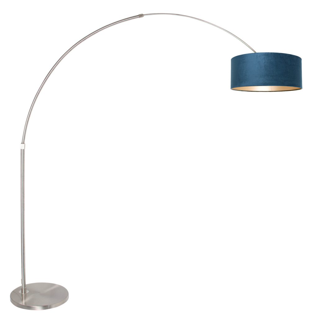 Booglamp met blauwe kap Steinhauer Sparkled light - Afbeelding 2