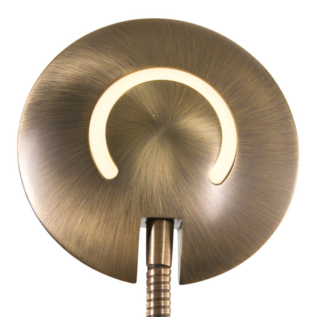 Bronzen design bureaulamp Steinhauer Zenith led - Afbeelding 4