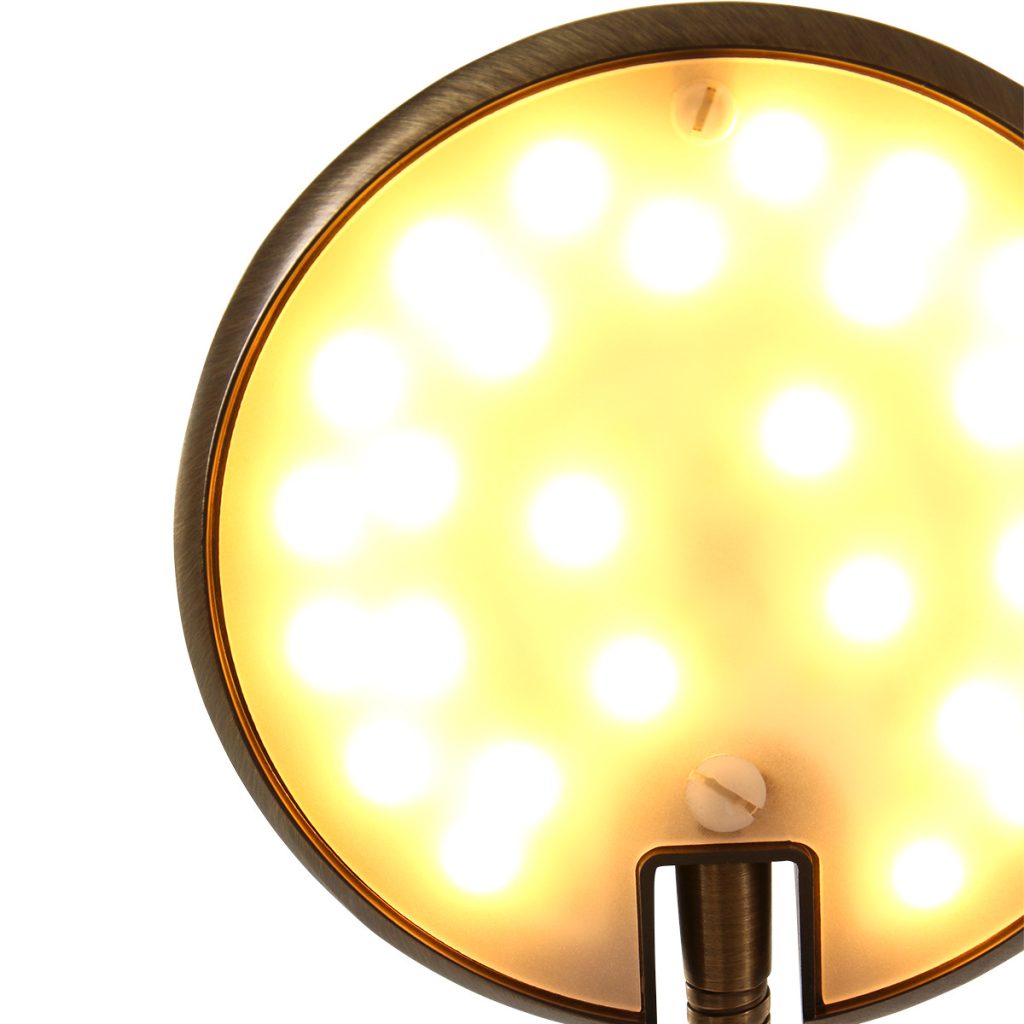 Bronzen design bureaulamp Steinhauer Zenith led - Afbeelding 5