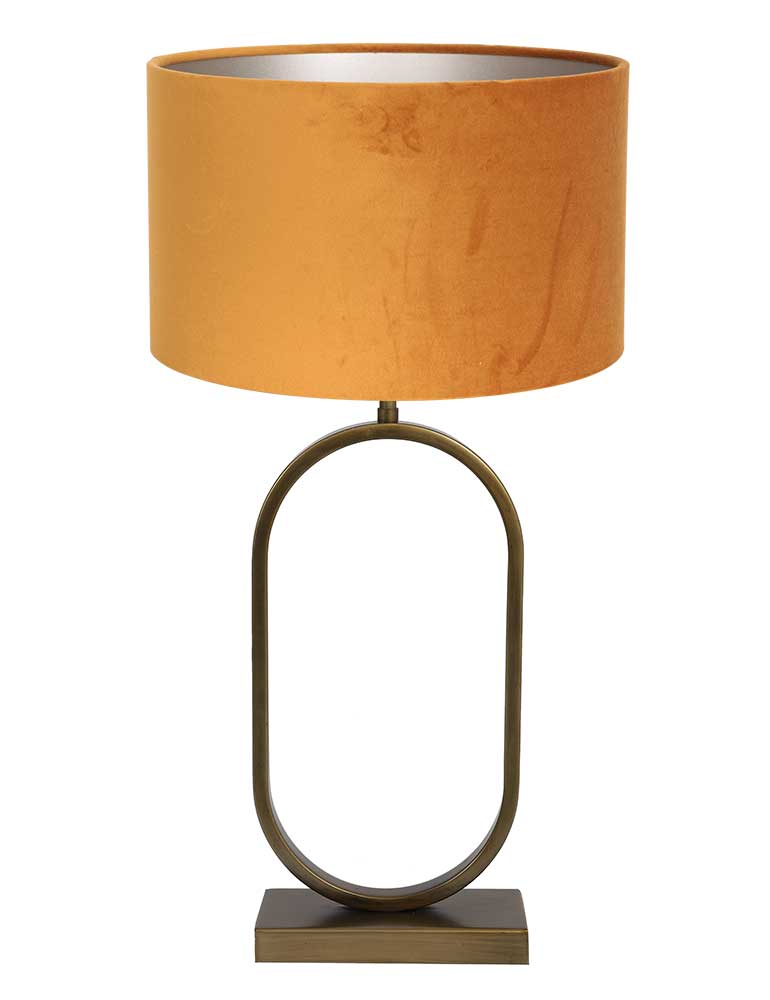 bronzen-lampenvoet-met-gouden-kap-light-living-jamiri-3578br-1