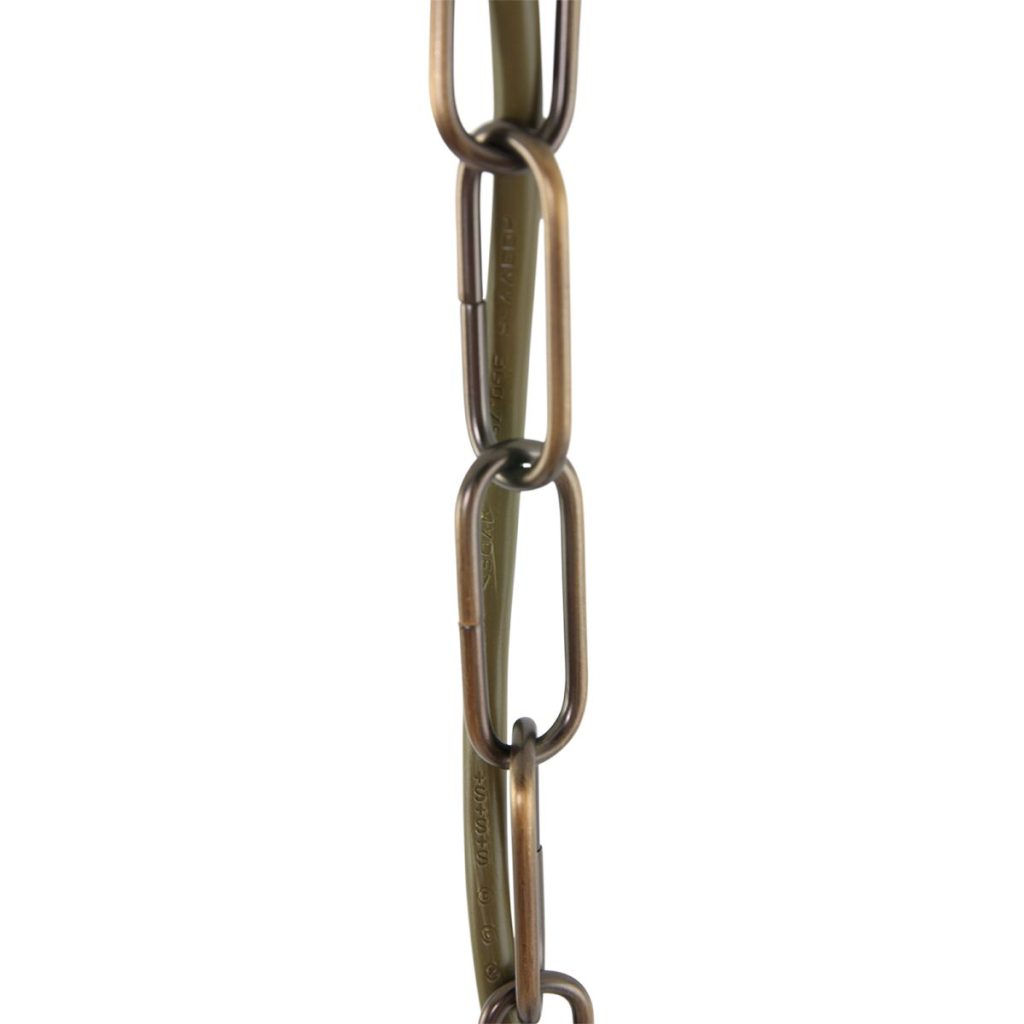 Bronzen 2-lichts hanglamp lantaarn glas Steinhauer Pimpernel - Afbeelding 10