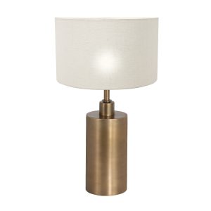 bronzen-schemer-tafellamp-met-witte-kap-tafellamp-steinhauer-brass-brons-en-wit-7311br