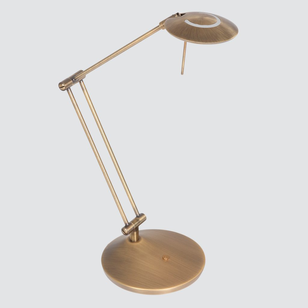 bronzen-tafellamp-met-knikarm-steinhauer-zodiac-led-2109br-14