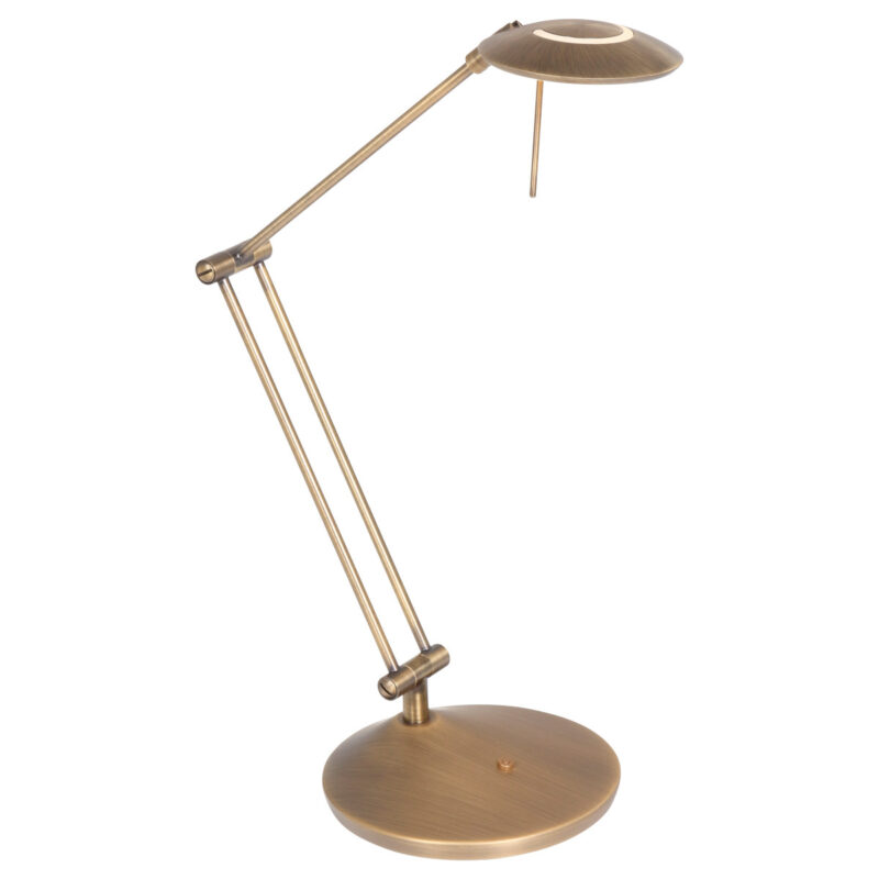 steinhauer-tafellamp-zodiacled-brons-kunststofmetaal-ø18cm-led-2109br-1