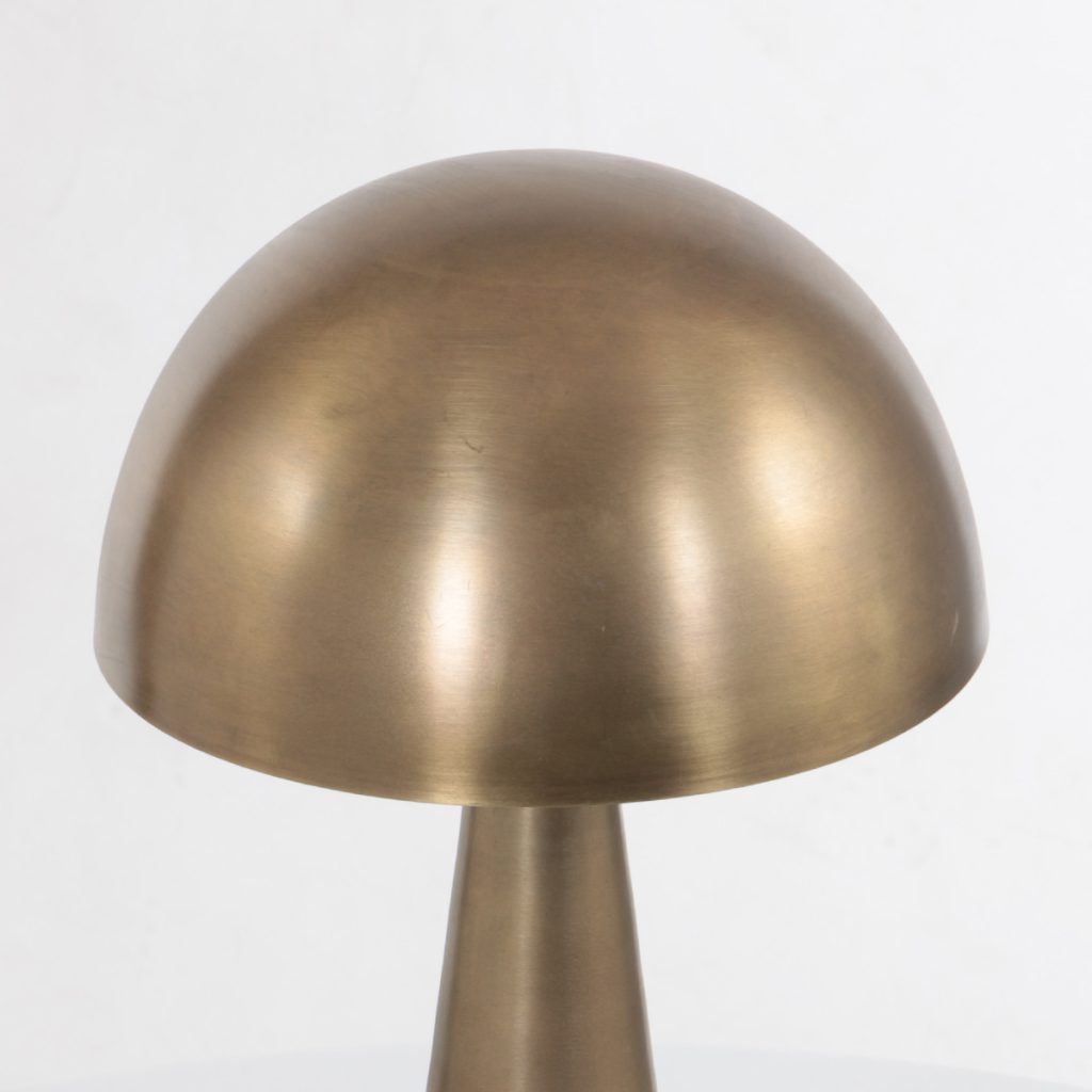Bronzen klassieke tafellamp paddenstoel Steinhauer Pimpernel - Afbeelding 6