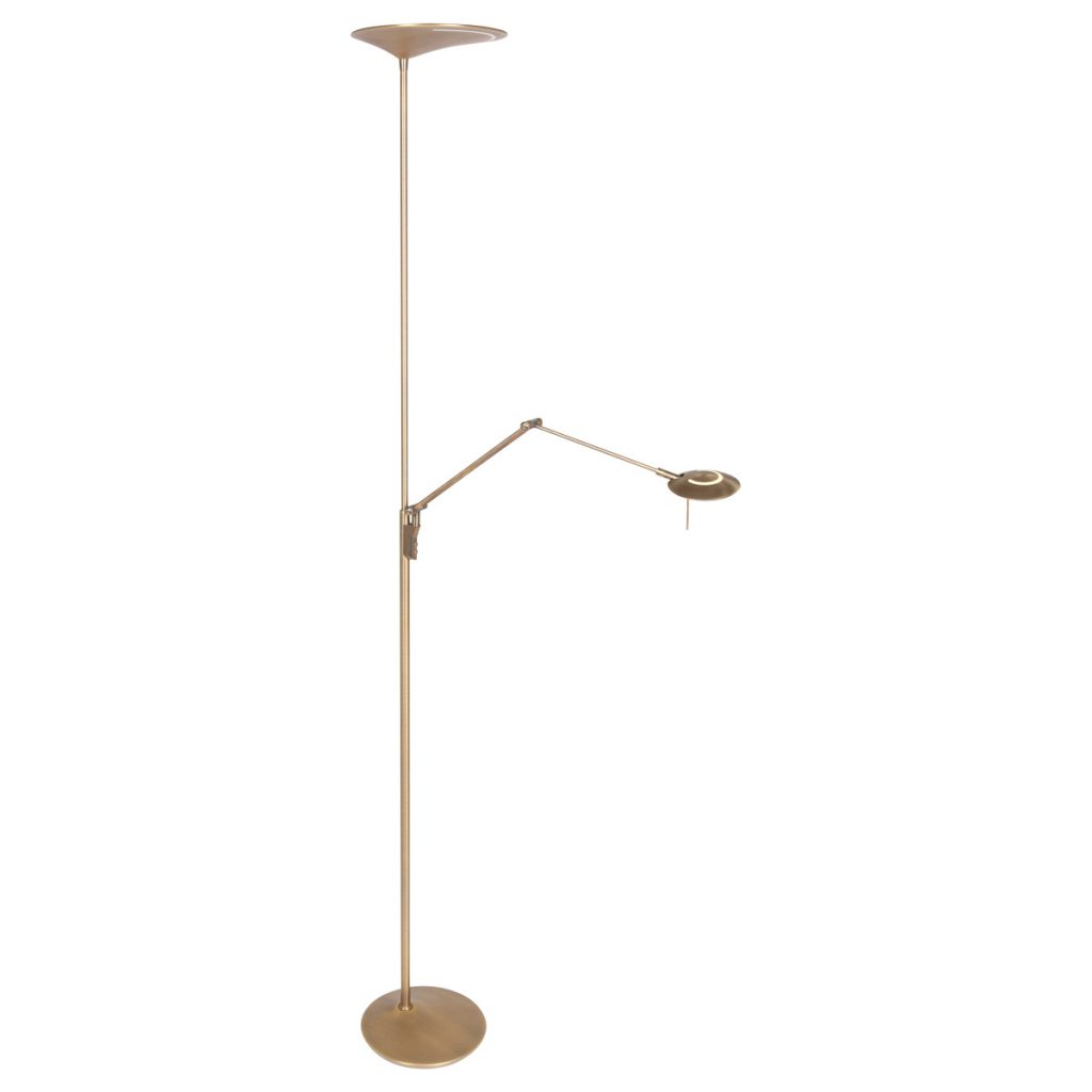 bronzen-uplight-met-leeslamp-steinhauer-zodiac-led-2107br-1