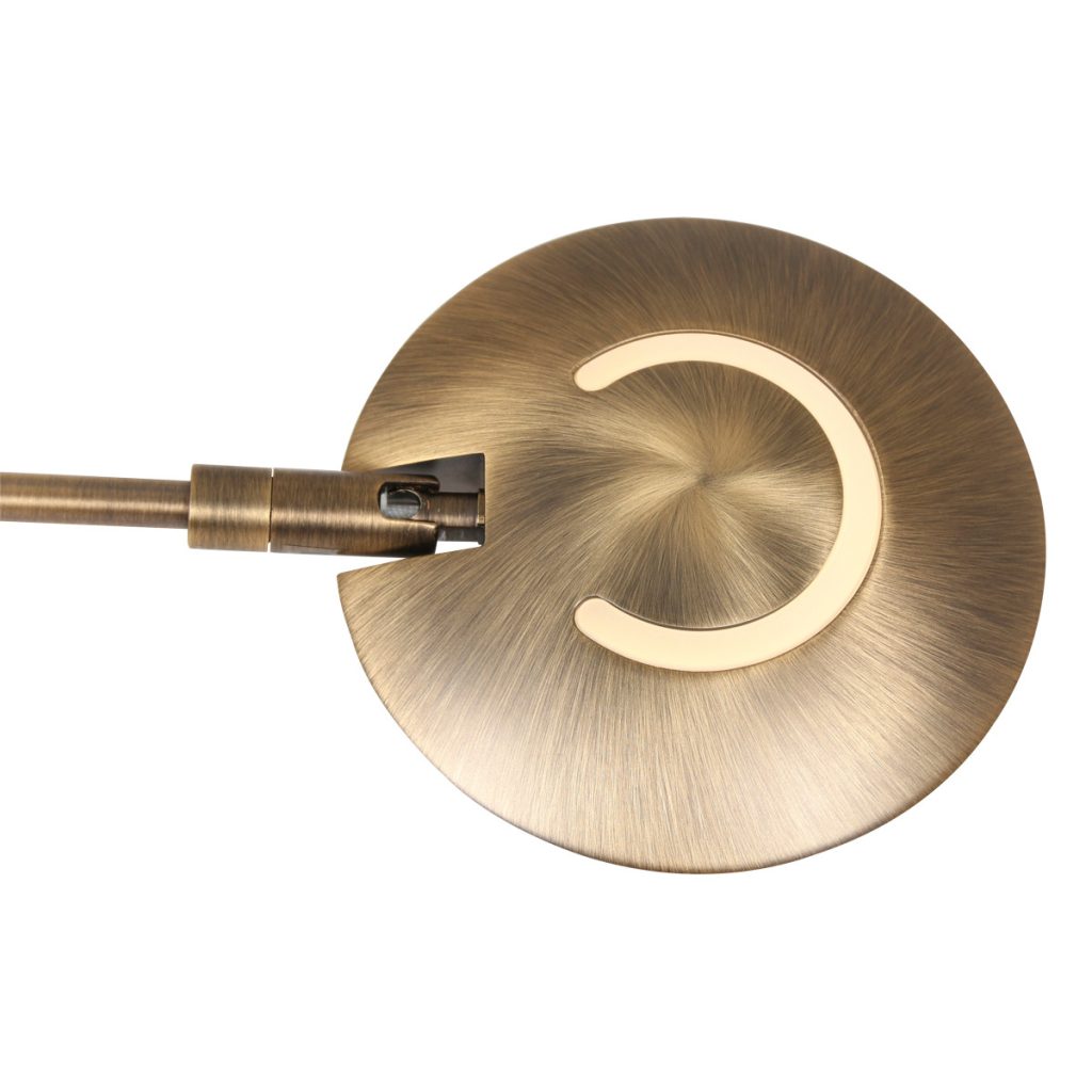 Bronzen uplight met leeslamp Steinhauer Zodiac led - Afbeelding 15