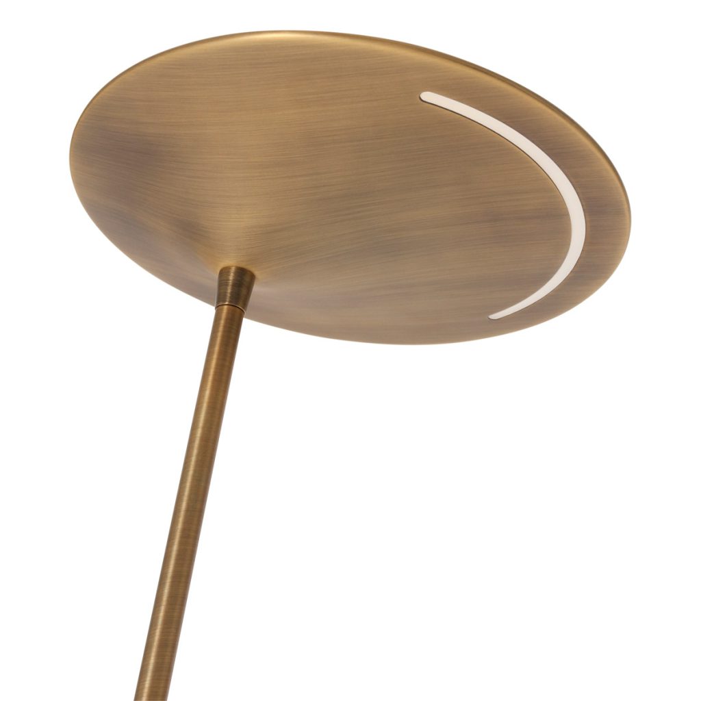 Bronzen uplight met leeslamp Steinhauer Zodiac led - Afbeelding 7