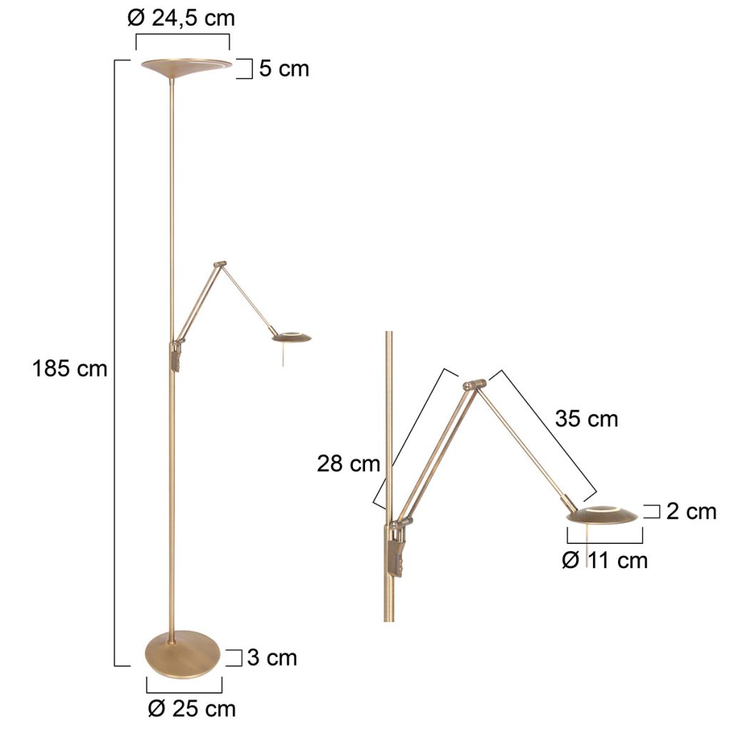 bronzen-uplight-met-leeslamp-steinhauer-zodiac-led-2107br-7