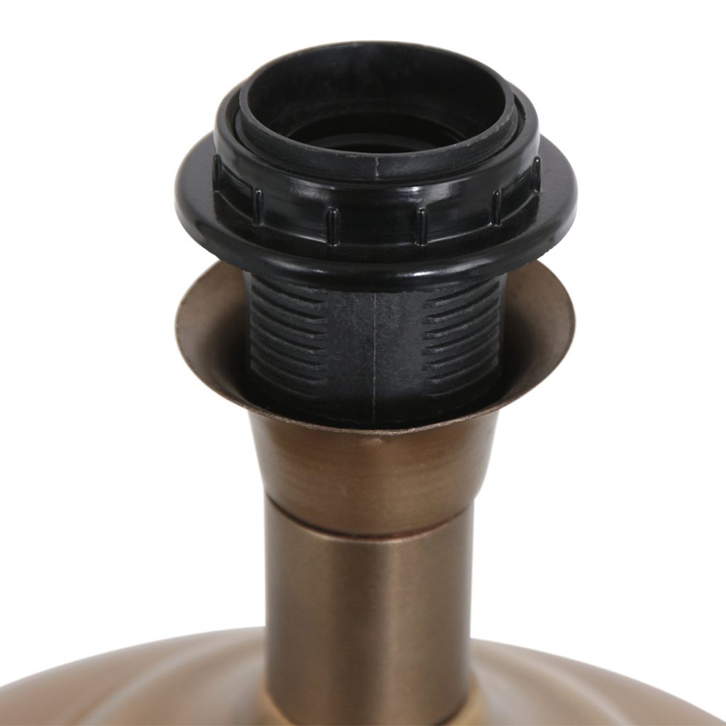 Bronzen vaaslamp Steinhauer Brass - Afbeelding 6