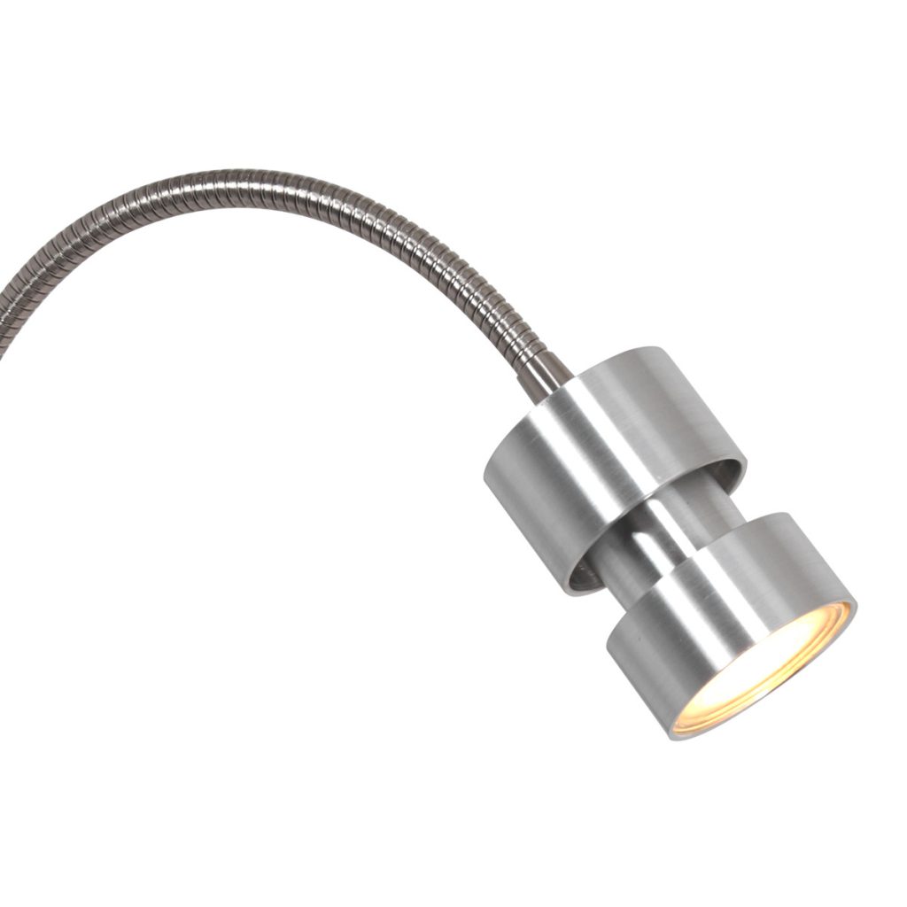 Moderne stalen metalen wandlamp Steinhauer Natasja led - Afbeelding 13