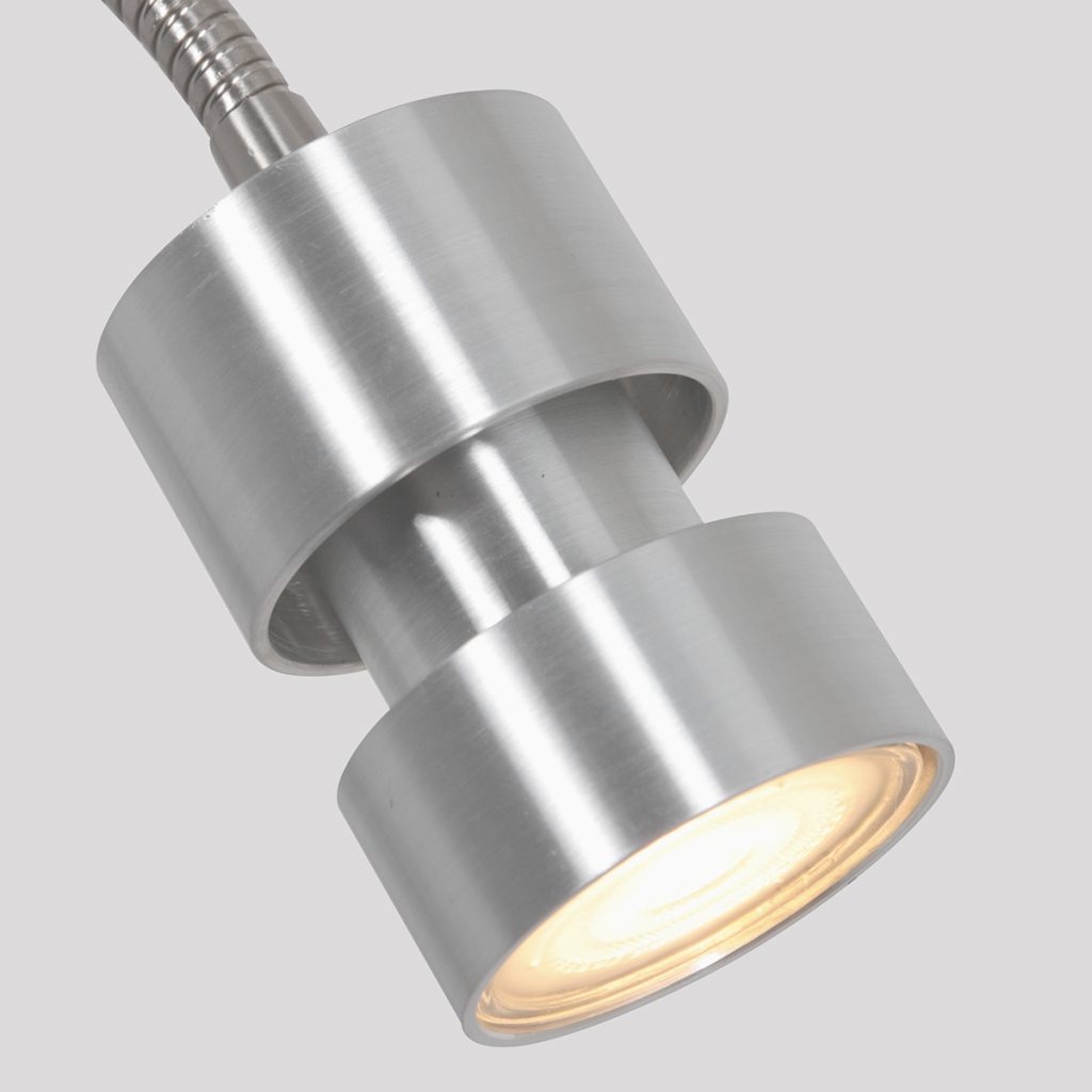 Moderne stalen metalen wandlamp Steinhauer Natasja led - Afbeelding 4