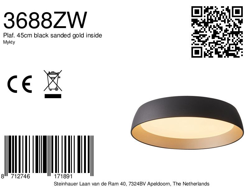 chique-zwart-ringvormige-led-plafondlamp-plafonnieres-steinhauer-mykty-goud-en-zwart-3688zw-5