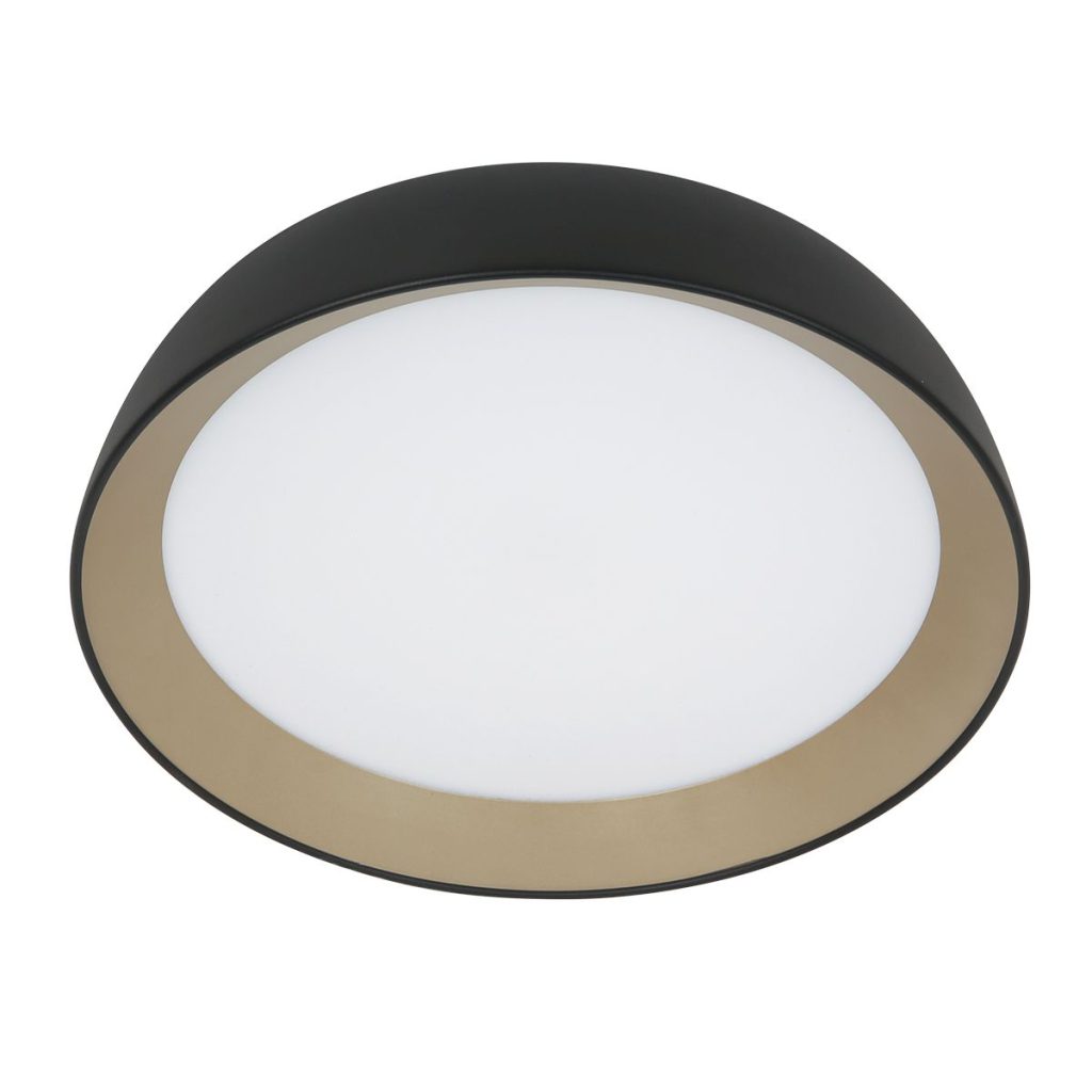 Chique Zwart Ringvormige LED Plafondlamp Steinhauer Mykty - Afbeelding 8
