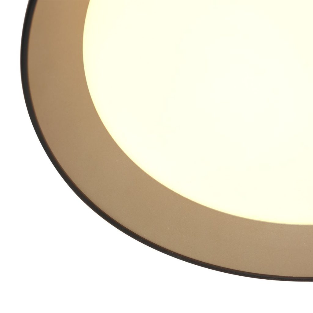 Chique Zwart Ringvormige LED Plafondlamp Steinhauer Mykty - Afbeelding 10