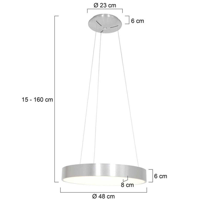 steinhauer-hanglamp-ringlede-zilver-kunststofmetaal-ø48cm-led-2695zi-1