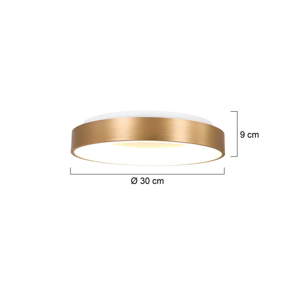 Design LED plafondlamp Steinhauer Ringlede - Afbeelding 6