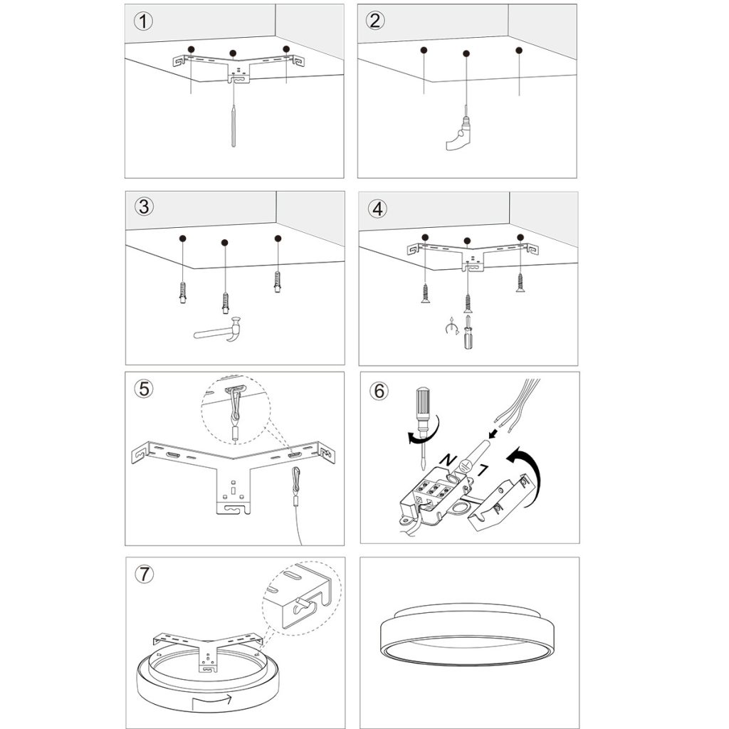 Design LED plafondlamp Steinhauer Ringlede - Afbeelding 8