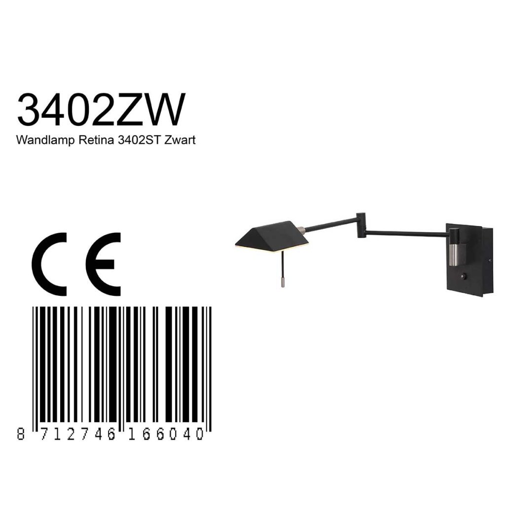Design LED wandlamp Steinhauer Retina - Afbeelding 7