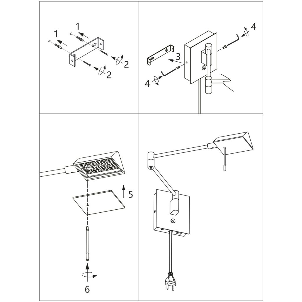 Design LED wandlamp Steinhauer Retina - Afbeelding 8