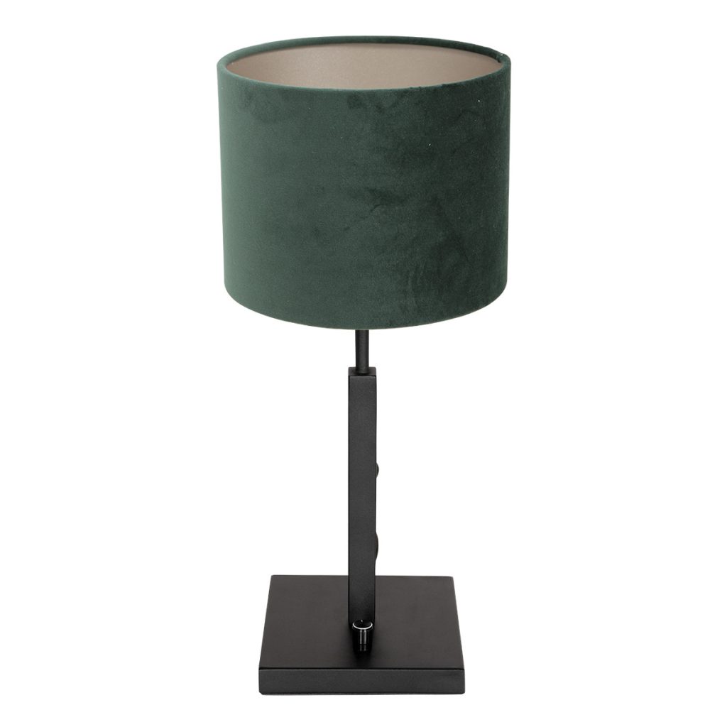 Design tafellamp met groene kap Steinhauer Stang - Afbeelding 2